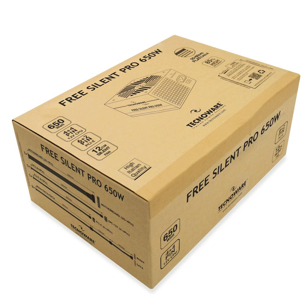 Power Supply TECNOWARE ATX PC 180 - 264 V 650 W FAL651FSP12