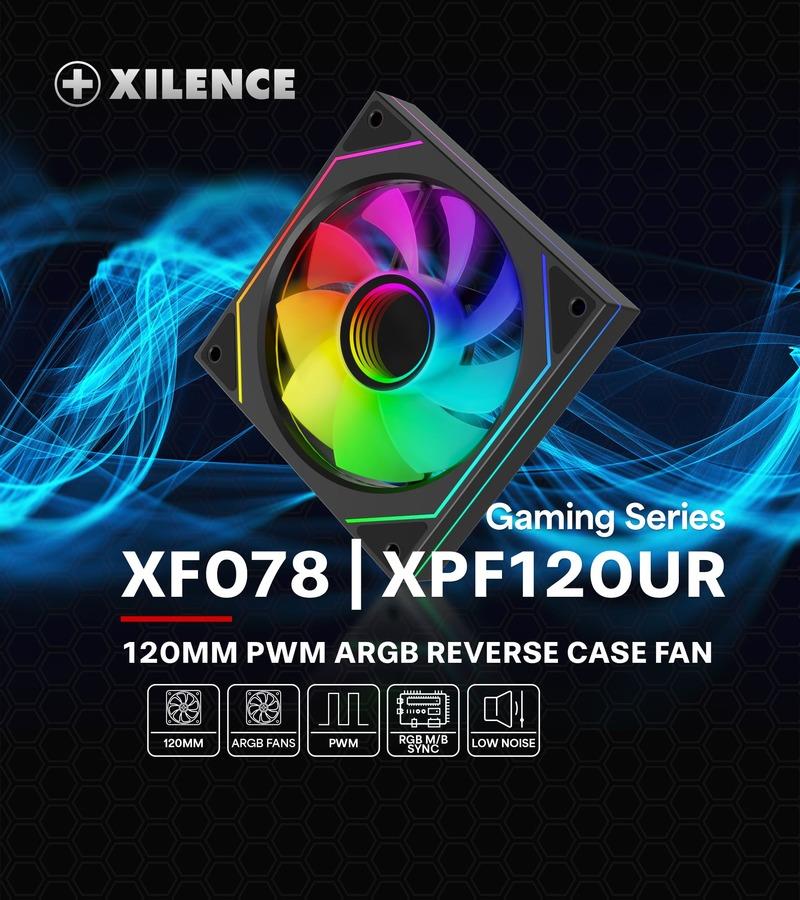 CASE FAN 120MM XPF120UR.ARGB/12V XF078 XILENCE