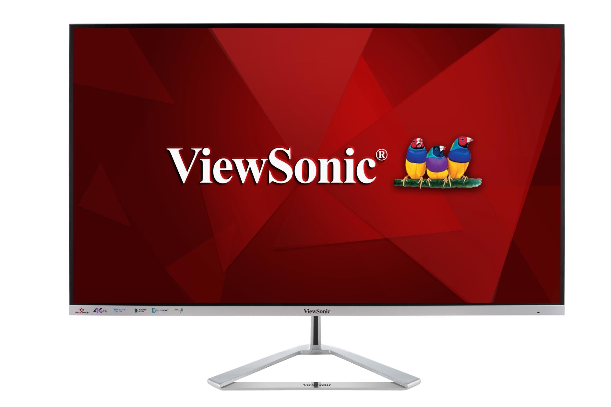 LCD Monitor VIEWSONIC VX3276-4K-mhd 31.5" Business/4K Panel MVA 16:9 8 ms Speakers Tilt Colour Silver VX3276-4K-MHD