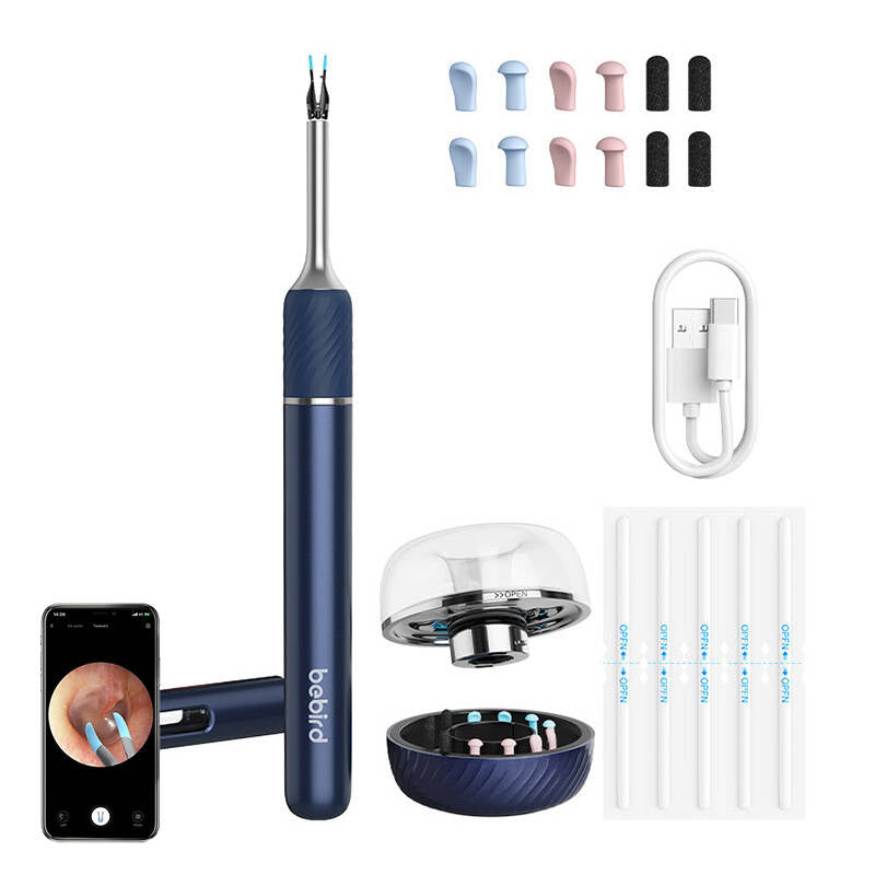 Otoscope with ear cleaning camera Bebird Note 5 pro (blue) - Image 1