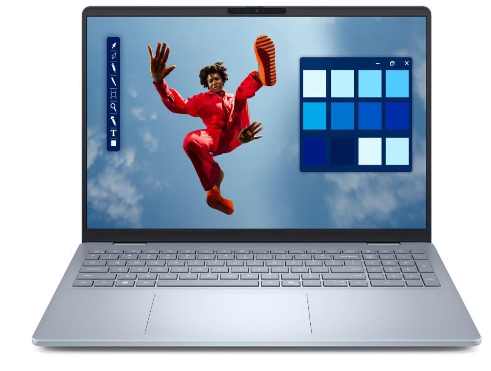 Notebook DELL 16 Plus DB16250 CPU Core Ultra u7-256V 2200 MHz 16" 2560x1600 RAM 16GB LPDDR5x 8533 MHz SSD 512GB Intel Arc Graphics Integrated ENG Windows 11 Pro Ice Blue 1.87 kg DB16250_LNL_206