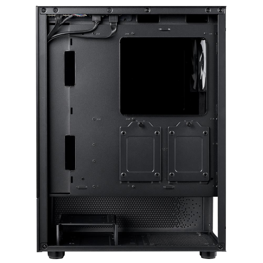 Case ADATA INVADER X MINI MidiTower Case product features Transparent panel ATX MicroATX MiniITX Colour Black INVADERXMINIMT-BKCWW