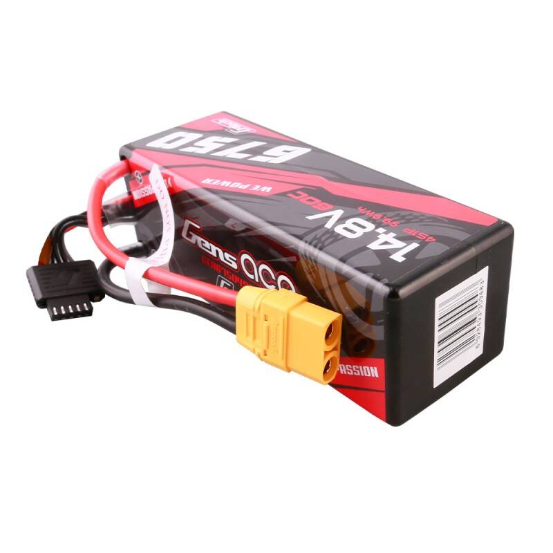 Gens ace G-Tech 6750mAh 14.8V 60C 4S1P 14# XT90 Battery - Image 1