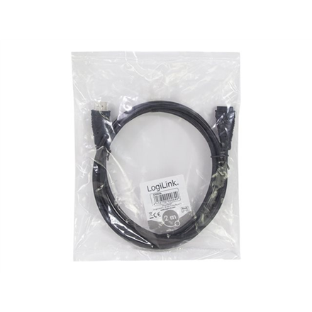 Logilink | HDMI Cable Type A Male - HDMI Type A Female | CH0056 | HDMI Type A Female | HDMI Type A Male | HDMI to HDMI |