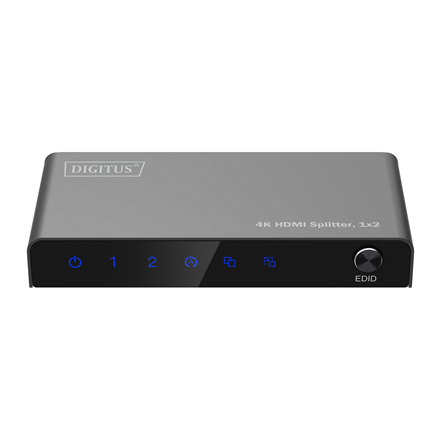 Digitus 4K HDMI Splitter, 1x2 | DS-55336 | Black