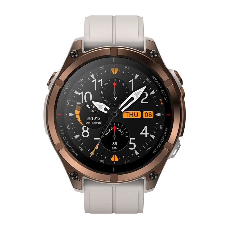 Zeblaze Stratos 4 Pro Smartwatch (Brown) - Image 3
