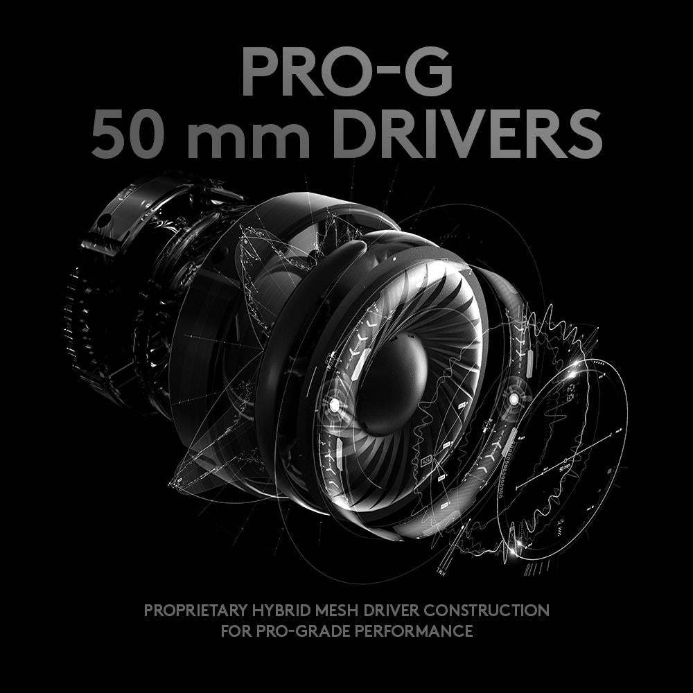 HEADSET PRO X GAMING/BLACK 981-000818 LOGITECH