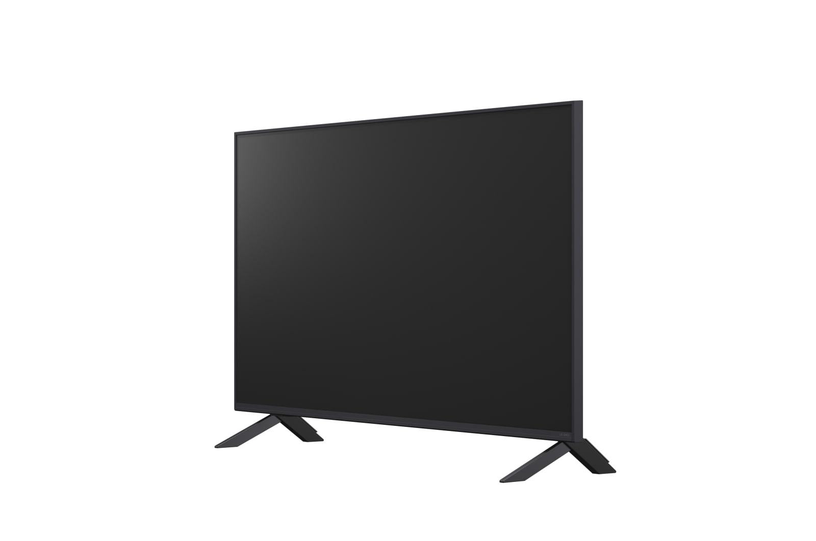 TV Set LG 43" 4K/Smart 3840x2160 Wireless LAN Bluetooth webOS Black 43QNED82A3B