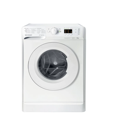 INDESIT | Washing Machine | MTWSA 61294 W EE | Energy efficiency class C | Front loading | Washing capacity 6 kg | 1200