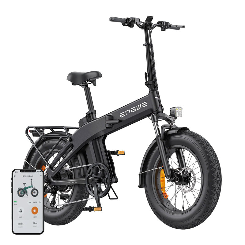 ENGWE EP-2 3.0 BOOST 250W 20" Electric Bike (Black) - Image 1