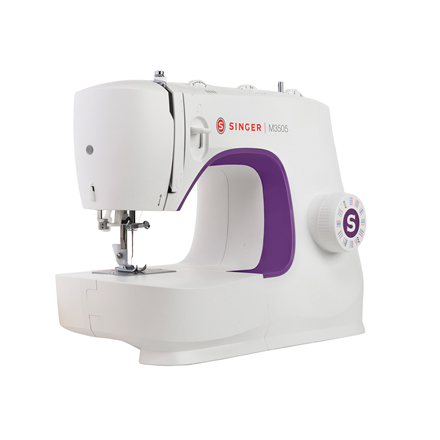 Singer Sewing Machine M3505 Number of stitches 32 Number of buttonholes 1 White