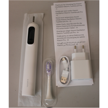 SALE OUT. Xiaomi Oscillation Electric Toothbrush Pro, White EU | Xiaomi Oscillation Electric Toothbrush Pro EU | Warrant