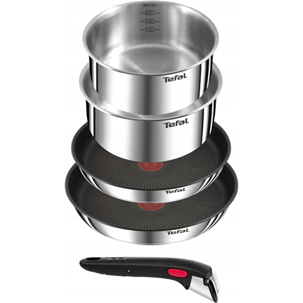 TEFAL | Ingenio Emotion 5-piece Set | L897S574 | Frying | Diameter 16/20/22/28 cm | Suitable for induction hob | Removab