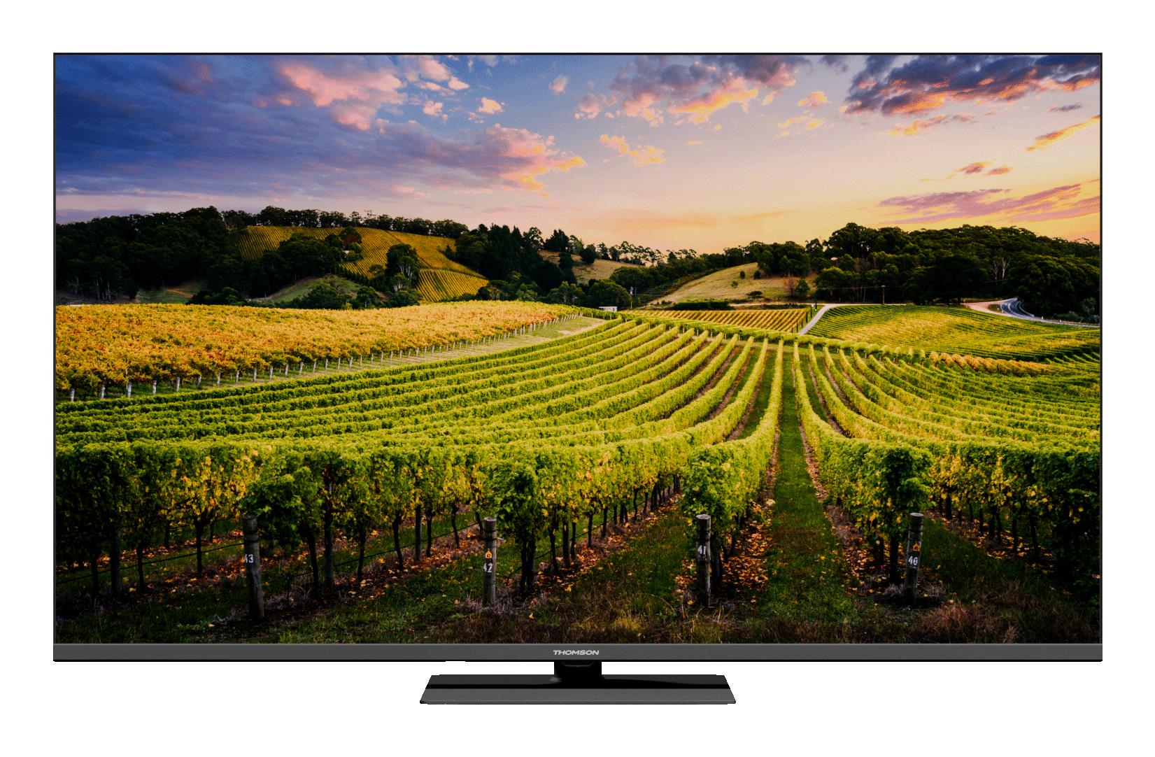 TV Set THOMSON 43" 4K/Smart QLED 3840x2160 Bluetooth Google TV 43QG5C14