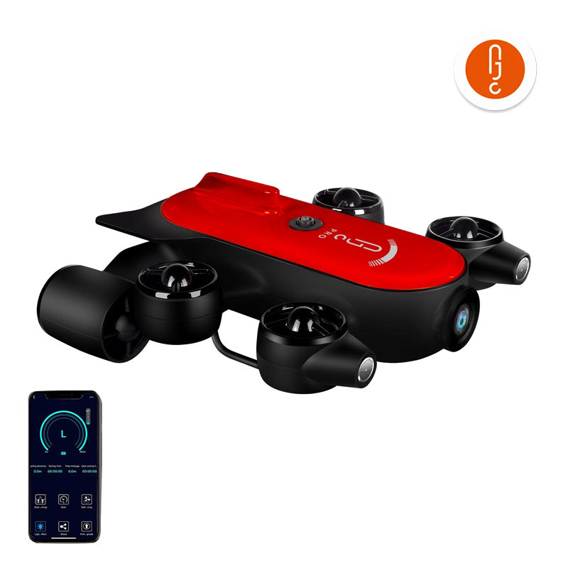 Geneinno T1-Pro 150m 4K UHD underwater drone - Image 1