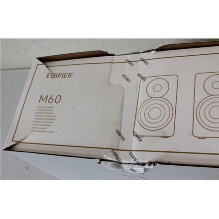 SALE OUT. Edifier M60 Compact Desktop 2.0 Speakers, White | Edifier Compact Desktop 2.0 Speakers | M60 | Warranty 24 mon
