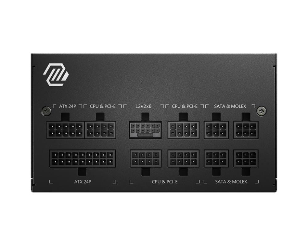 Power Supply MSI 750 Watts Efficiency 80 PLUS GOLD PFC Active MAGA750GLPCIE5