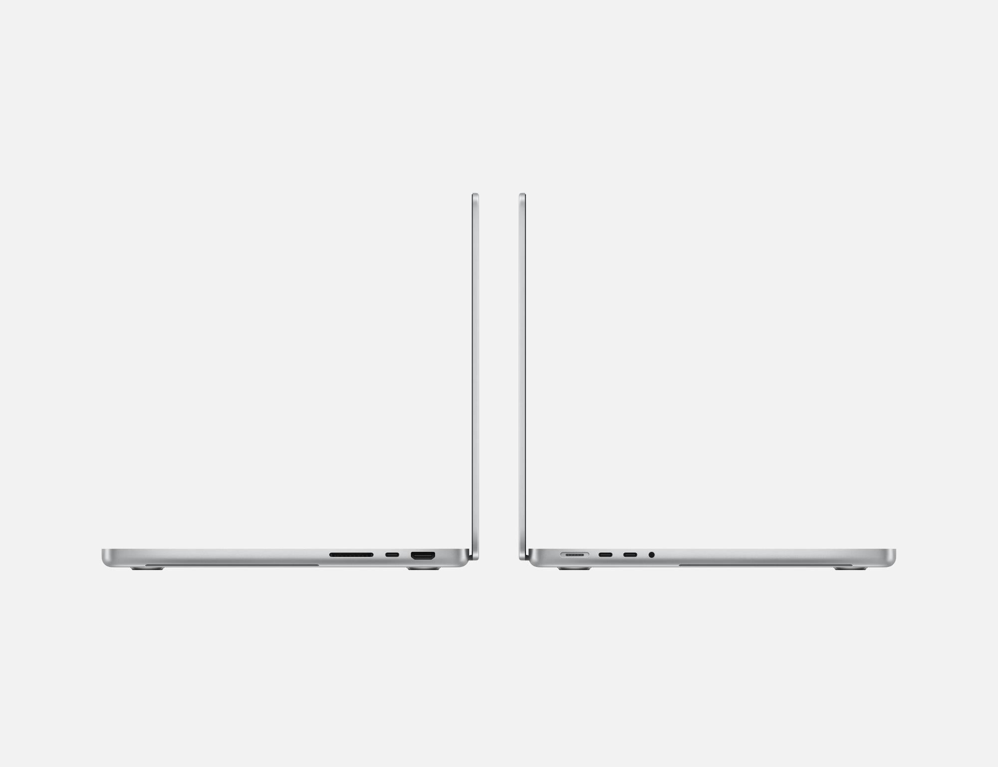 Notebook APPLE MacBook Pro MacBook Pro M5 14.2" 3024x1964 RAM 16GB SSD 512GB 10-core GPU ENG Card Reader SDXC macOS Tahoe Silver 1.55 kg MDE44ZE/A