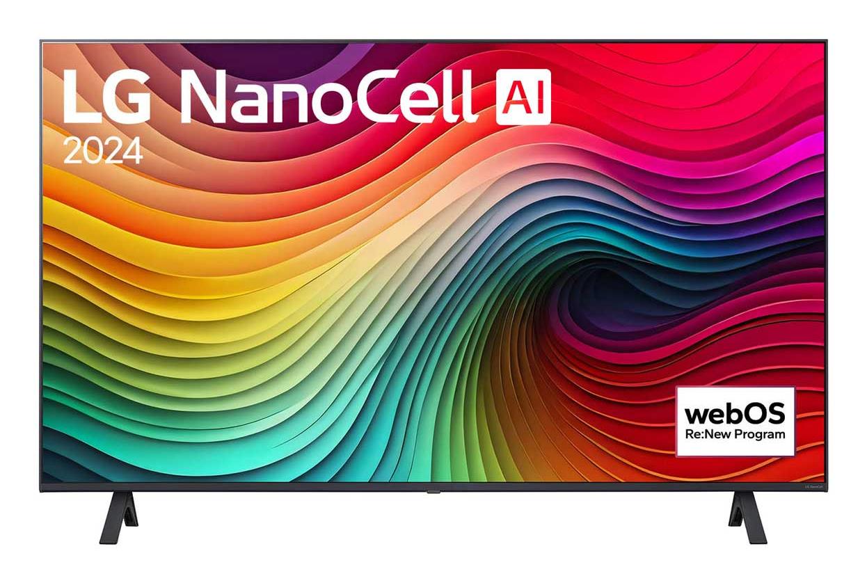 TV Set LG 43" 4K/Smart 3840x2160 Wireless LAN Bluetooth webOS 43NANO81T3A