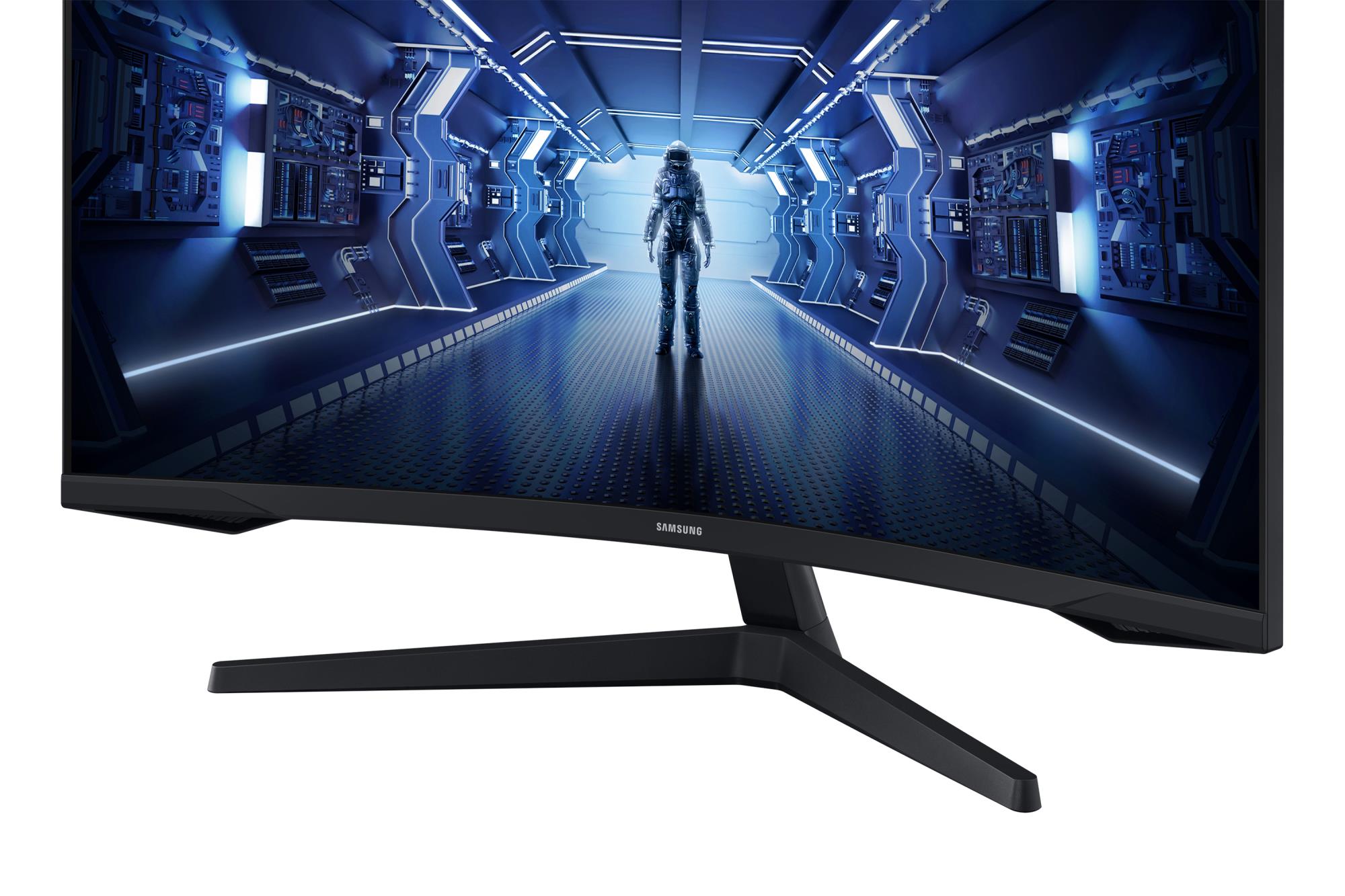 LCD Monitor SAMSUNG Odyssey G5 34" Gaming/Curved/21 : 9 Panel VA 3440x1440 21:9 1 ms Tilt Colour Black LC34G55TWWPXEN