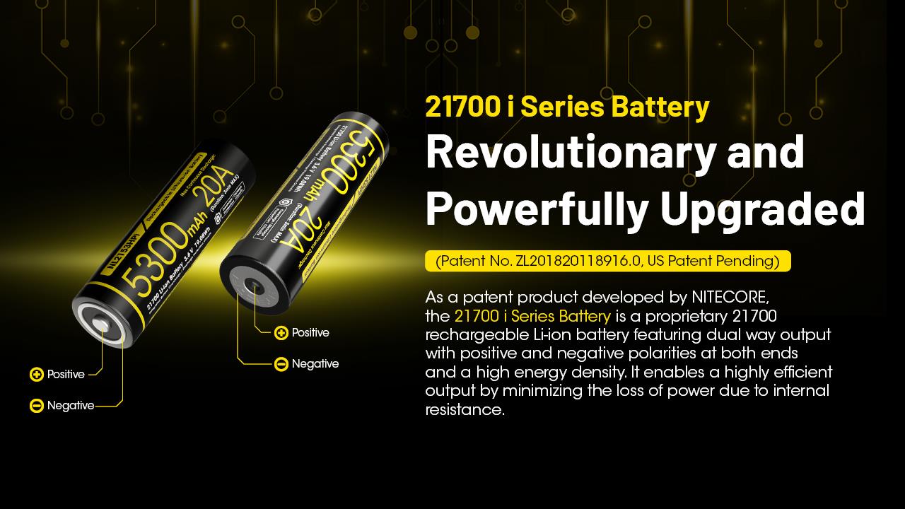 BATTERY RECH. LI-ION 3.6V/NL2153HPI(5300MAH) NITECORE