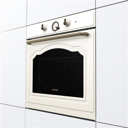 Gorenje Oven | BOS67372CLI | 77 L | Multifunctional | AquaClean | Mechanical | Steam function | Height 59.5 cm | Width 5