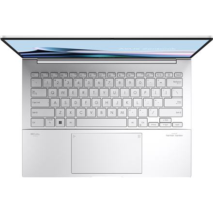 Asus | Zenbook 14 UX3405CA-QL219W | Foggy Silver | 14 " | OLED | Touchscreen | WUXGA | 1920 x 1200 pixels | 60 Hz | Glos