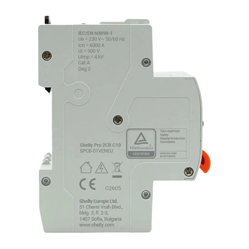 Miniature Circuit Breaker SHELLY Pro 2CB C10 - Image 5