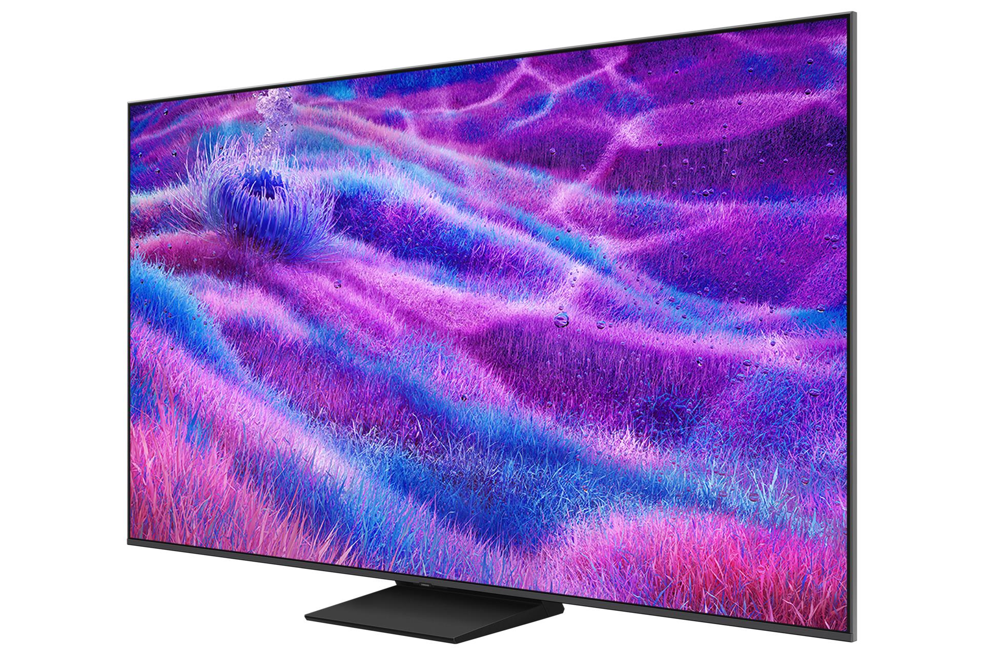 TV Set SAMSUNG 85" 4K/Smart QLED 3840x2160 Tizen Grey QE85QN80FAUXXH