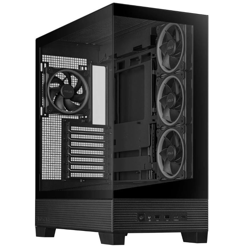 Case ASUS ASUS A31 PLUS Case MidiTower Case product features Transparent panel ATX BTX MicroATX MiniITX Colour Black A31PLUSTGARGBBLACK