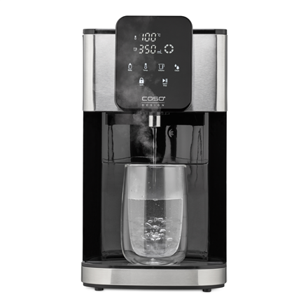 Caso | Turbo Hot Water Dispenser | HW 1660 | Water Dispenser | 2600 W | 4 L | Plastic/Stainless Steel | Black/Stainless