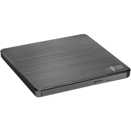 H.L Data Storage | Ultra Slim Portable DVD-Writer | GP60NB60 | Interface USB 2.0 | DVD±R/RW | CD read speed 24 x | CD wr