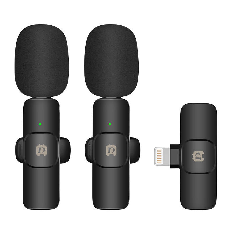 Puluz PU3150B Lavalier Wireless Microphone Lightning Type. - Image 1