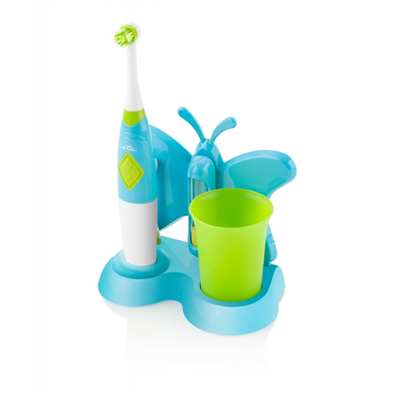 ETA | Toothbrush with water cup and holder | Sonetic ETA129490080 | Battery operated | For kids | Number of brush heads