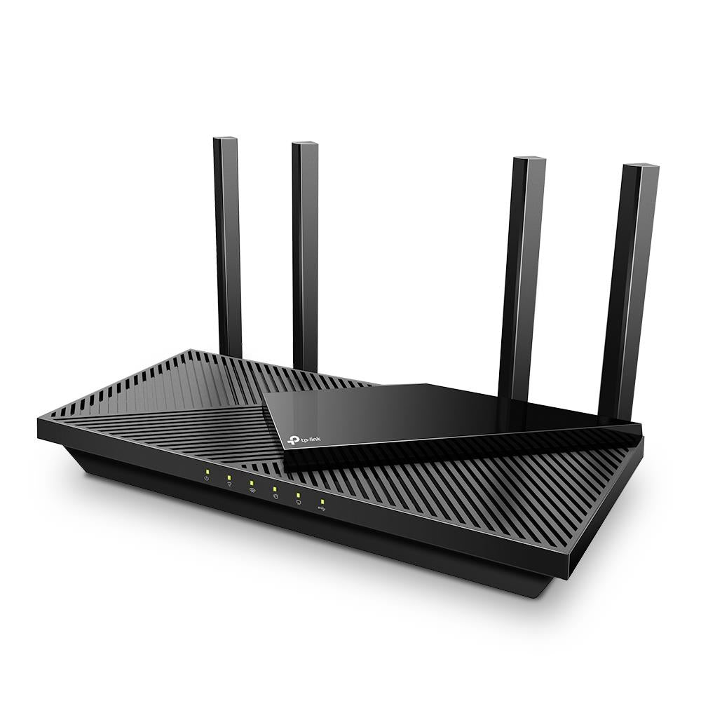 Wireless Router TP-LINK Wireless Router 3000 Mbps Wi-Fi 6 IEEE 802.11a IEEE 802.11 b/g IEEE 802.11n IEEE 802.11ac IEEE 802.11ax USB 3.0 3x10/100/1000M 1x2.5GbE LAN \ WAN ports 1 Number of antennas 4 ARCHERAX55PRO