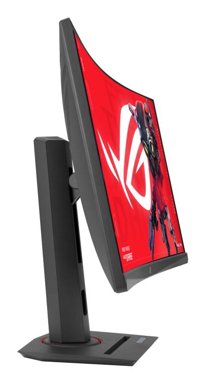 LCD Monitor ASUS ROG Strix XG27WCS 27" Gaming/Curved Panel VA 2560x1440 16:9 180Hz 1 ms Swivel Pivot Height adjustable Tilt 90LM09P1-B01370