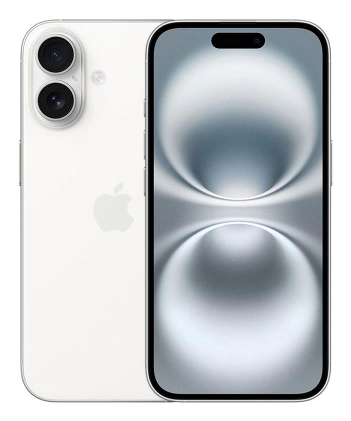MOBILE PHONE IPHONE 16/128GB WHITE MYE93 APPLE