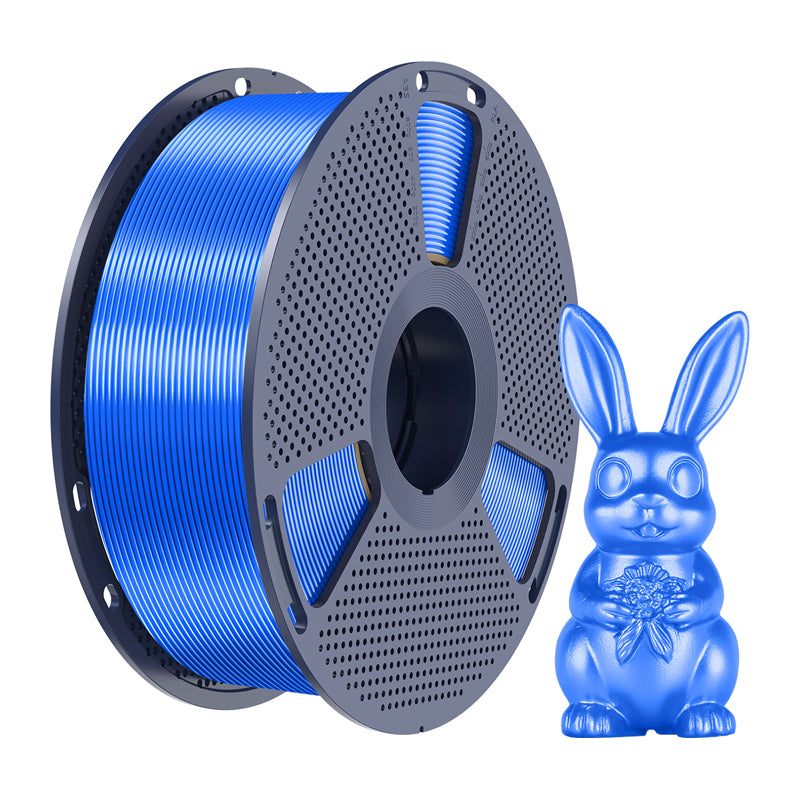 Sunlu PLA+ Silk Filament (blue) - Image 2