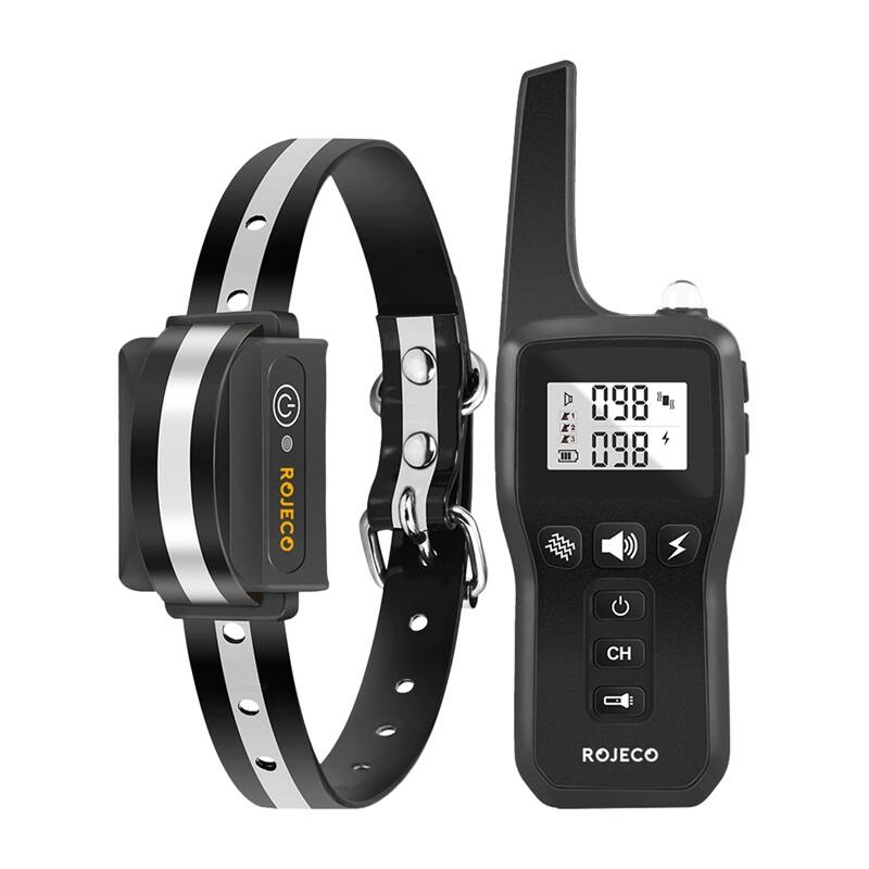 Rojeco 1000m electric bark collar PD529 (Black) - Image 1