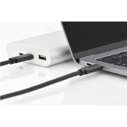 Digitus | USB Type-C Connection Cable | AK-300139-010-S | USB-C to USB-C USB Male 3.1 Gen 2 (Type C) | USB Male 3.1 Gen