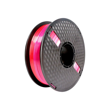 Flashforge Filament, PLA Silk Rainbow | 3DP-PLA-SK-01-RP | 1.75 mm diameter, 1kg/spool | Red/Purple
