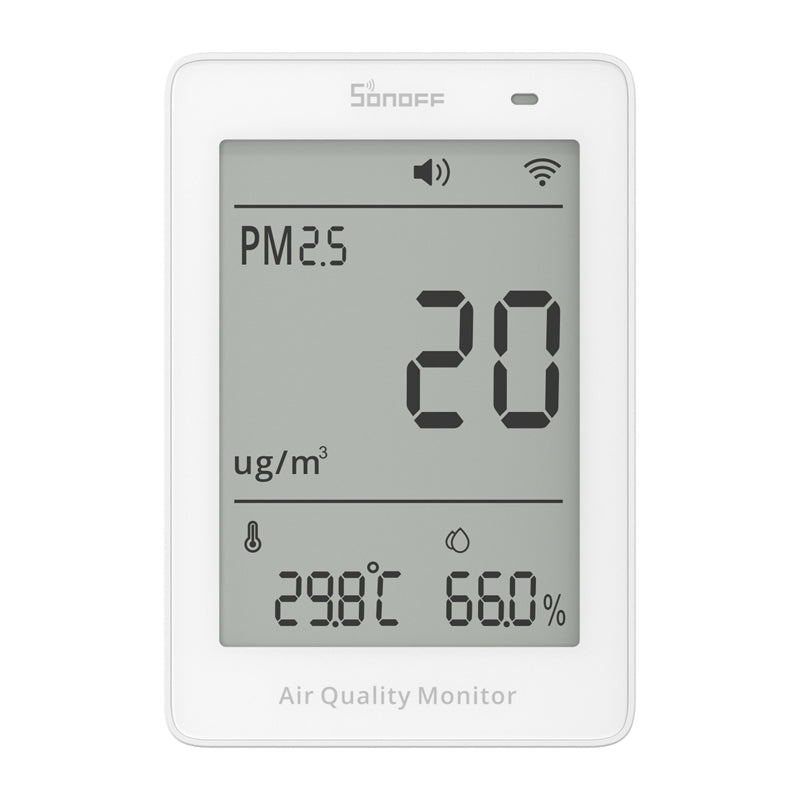 Sonoff AirGuard PM2.5 SAWF-07P WiFi LCD Air Quality Monitor - Image 2