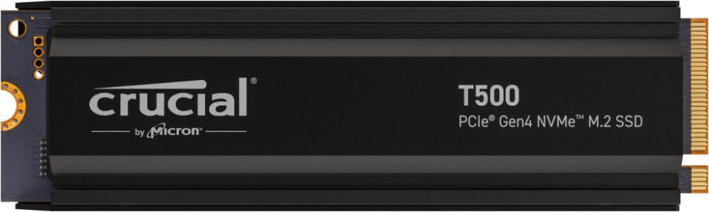SSD CRUCIAL T500 2TB M.2 PCIe Gen4 NVMe 3D NAND Write speed 7000 MBytes/sec Read speed 7400 MBytes/sec TBW 1200 TB CT2000T500SSD5