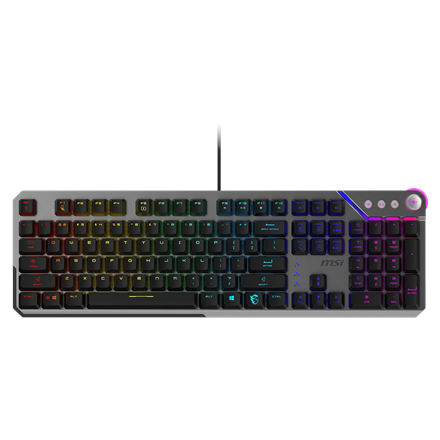 MSI STRIKE 600 V2 SILENT | Gaming keyboard | Wired | US | Mechanical - Silent