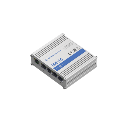 Teltonika | Switch | TSW110 | Unmanaged | Gigabit Ethernet (copper) ports quantity 5 | 10 Gbps (RJ-45) ports quantity 0