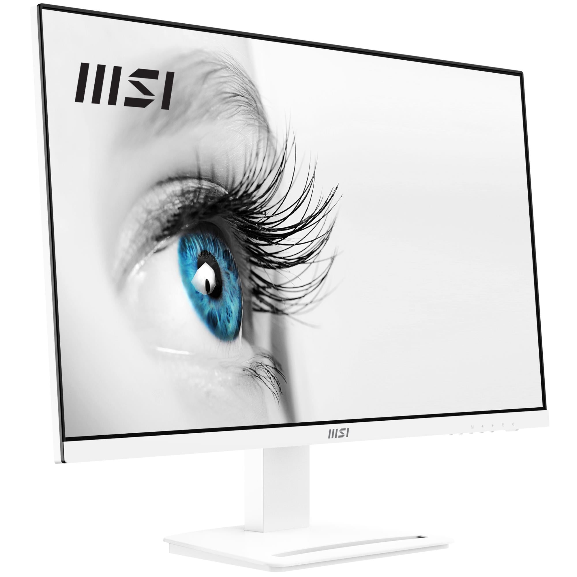 LCD Monitor MSI PRO MP273AW 27" Business Panel IPS 1920x1080 16:9 100Hz Matte 4 ms Speakers Tilt Colour White PROMP273AW
