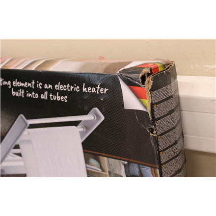 SALE OUT. | Adler Foldable electric clothes drying rack | AD 7821 | 220 W | Silver/White | DAMAGED PACKAGING