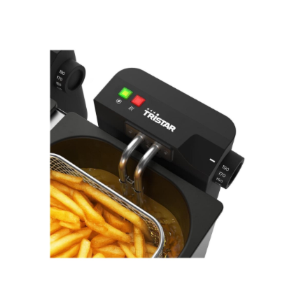 Tristar Double deep fryer | FR-9342 | Power 3600 W | Capacity 6 L | Silver
