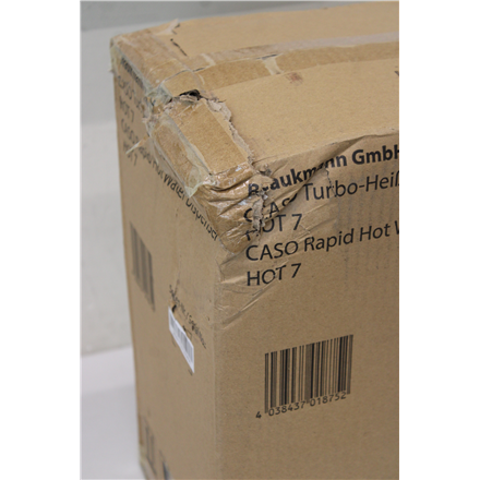 SALE OUT. Caso Turbo Hot Water Dispenser | Hot 7 | Water Dispenser | 2200-2600 W | 2.7 L | Plastic/Stainless Steel | Bla