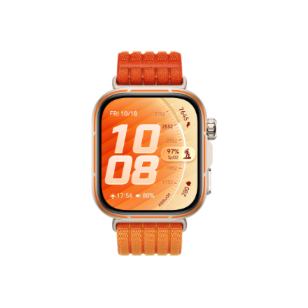 Huawei Watch FIT 5 Pro, Orange, Niki-B29W | Huawei